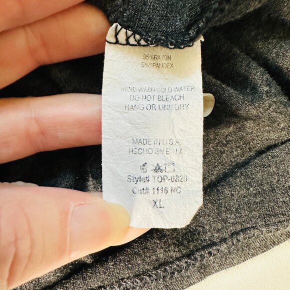 Magic Fit Top with buffalo plaid - Picture 5 of 5